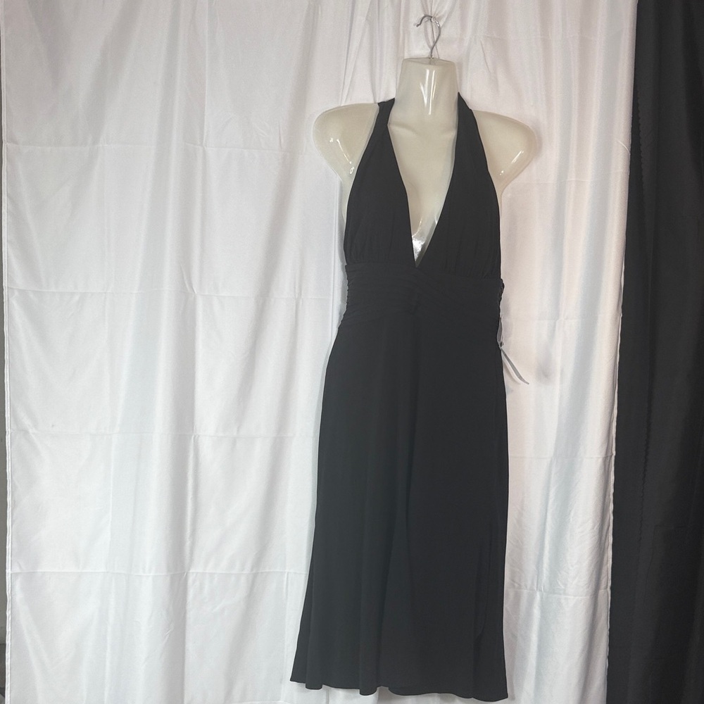 Rimini Black Backless Dress